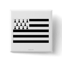 Brittany Flag buttons by Vexillophile Brittany Flag buttons