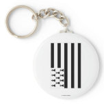 Brittany Flag Keychains