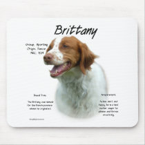 Brittany History Design Mouse Pads