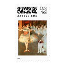 Brittany Spaniel 3 - Dancer 1 Stamps