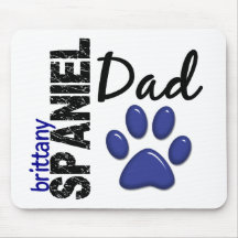 Brittany Spaniel Dad 2 Mouse Pads