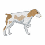Brittany Spaniel Embroidered Hoodie