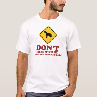 brittany dog shirt