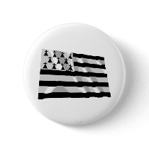 Brittany Waving Flag buttons by Vexillophile Brittany Waving Flag buttons
