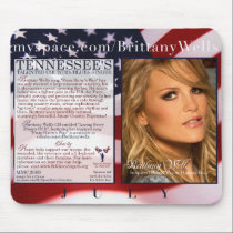 BRITTANY WELLS, 2009 MMC - PROMO MOUSEPAD