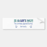 BrittanySpaniel Bumper Sticker