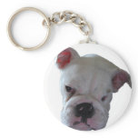 Brittish Bulldog puppy Keychain