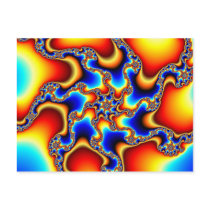 Brittle - Fractal Postcard by fractronics Brittle - Fractal Postcard