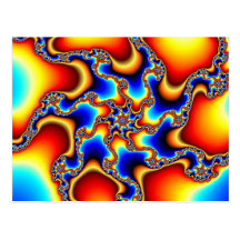 Brittle - Fractal Postcard