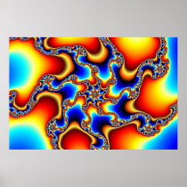 Brittle - Fractal Poster