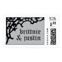 Brittnie and Justin Wrought Iron Stamp by twunschl Brittnie and Justin Wrought Iron Stamp
