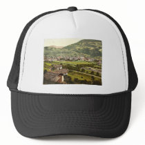 Brixen, II, Tyrol, Austro-Hungary rare Photochrom Trucker Hats