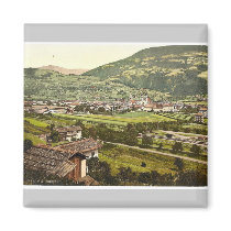 Brixen, II, Tyrol, Austro-Hungary rare Photochrom Fridge Magnet