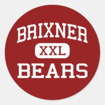 Brixner - Bears - Junior - Klamath Falls Oregon Stickers
