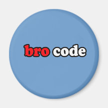 BRO CODE MAGNETS