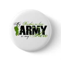 Bro-in-law Hero 3 - ARMY Pinback Button