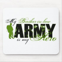 Bro-in-law Hero 3 - ARMY Mousepads