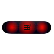 Bro Red Cool Brother Trendy Man Goth Initial Skateboards