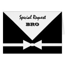 BRO - Special Request - Be My Best Man Cards