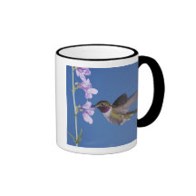 Broad-tailed Hummingbird, Selasphorus Coffee Mugs