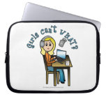 Broadcaster (Blonde) Computer Sleeve
