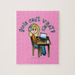 Broadcaster (Blonde) Jigsaw Puzzles