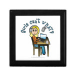 Broadcaster (Blonde) Keepsake Box