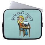 Broadcaster (Blonde) Laptop Sleeve