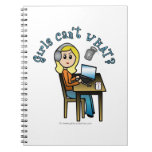 Broadcaster (Blonde) Notebook