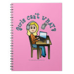 Broadcaster (Blonde) Spiral Note Books