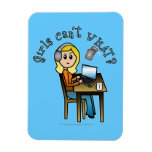Broadcaster (Blonde) Vinyl Magnets