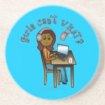 Broadcaster (Dark) Beverage Coasters