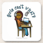 Broadcaster (Dark) Beverage Coasters