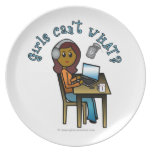 Broadcaster (Dark) Dinner Plates