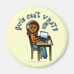 Broadcaster (Dark) Fridge Magnets