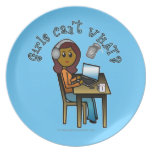 Broadcaster (Dark) Party Plate