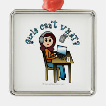 Broadcaster (Light) Christmas Ornament