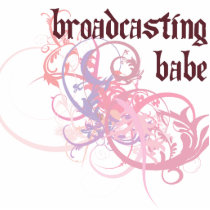 Broadcasting Babe photo sculptures