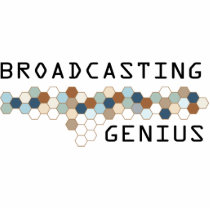 Broadcasting Genius photo sculptures