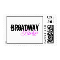 Broadway Babe Postage Stamp
