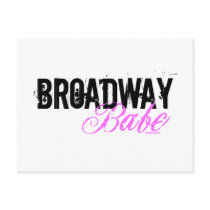 Broadway Babe Post Card
