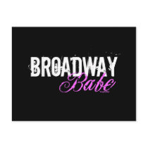 Broadway Babe Post Card