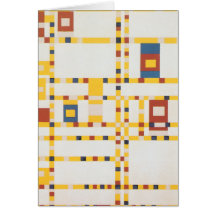 Broadway Boogie Woogie Card
