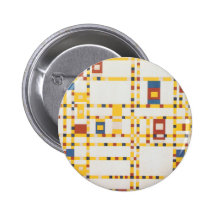 Broadway Boogie Woogie Pinback Buttons