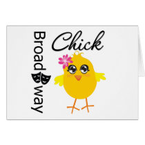 Broadway Chick Greeting Cards