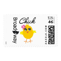 Broadway Chick postage