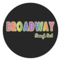 Broadway Enough Said Stickers by Showtune_Nation Broadway Enough Said Stickers