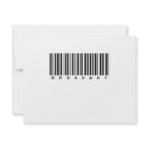 broadway personalized invites