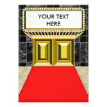 Broadway Lights Marquee Customizable Blank Back Custom Invitation