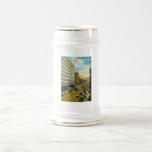 Broadway, Los Angeles 1916 Vintage Coffee Mug
